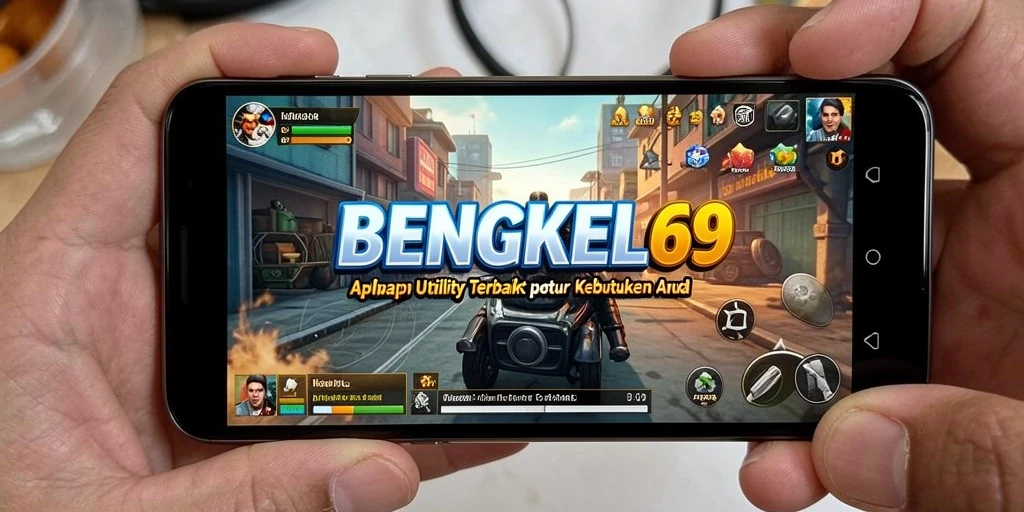 Tampilan utama BENGKEL69 dengan fitur yang memudahkan pengguna.