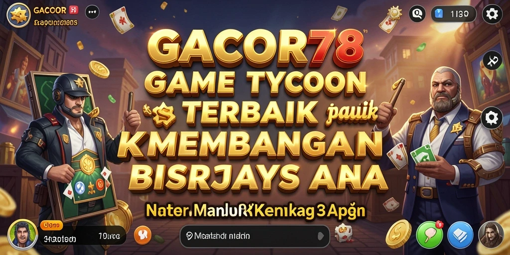Screenshot GACOR78 menunjukkan tampilan gameplay yang menarik dan penuh warna.