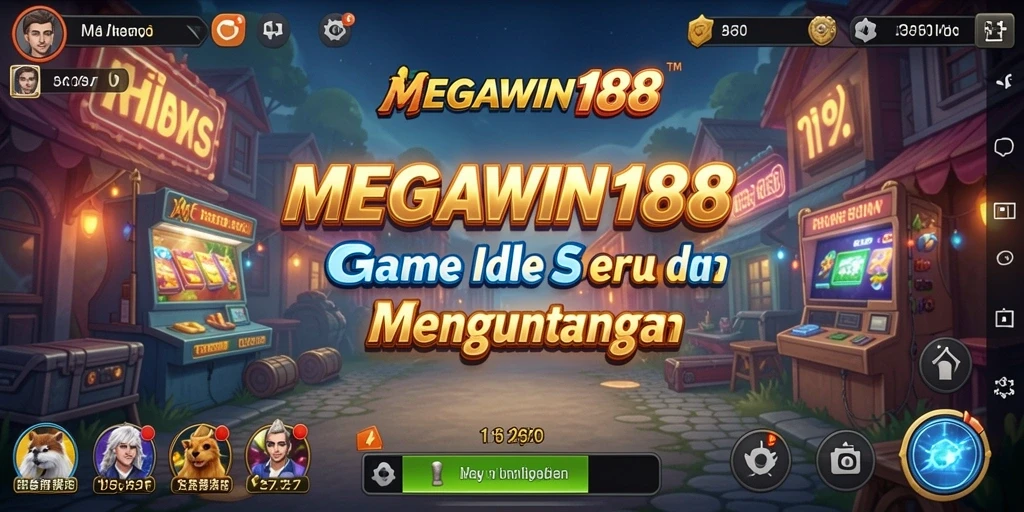 Tangkapan layar utama menunjukkan gameplay seru dari MEGAWIN188.