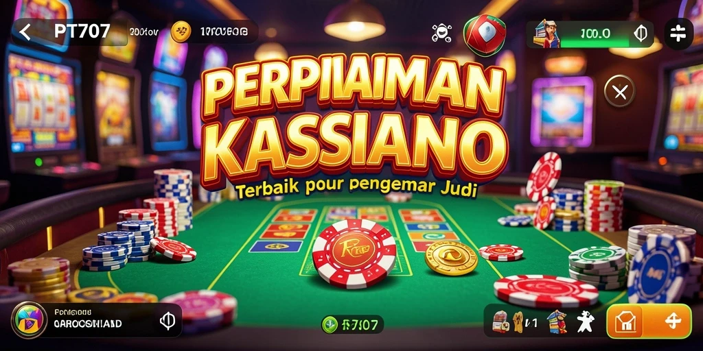 Screenshot gameplay Kasino PT707 dengan grafis yang menarik.