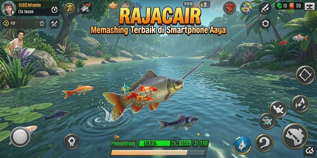 Tangkapan ikan besar di RAJACAIR dengan grafis menakjubkan.